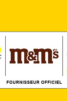 M&M's and Tour De France Logog